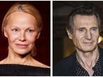 Pamela Anderson reacted to Liam Neeson's comment that he is in love with her,