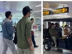 Ranbir Kapoor and Vicky Kaushal left together for the shoot of Love and War. Ranbir Kapoor and Vicky Kaushal left together for the shoot of Love and War.