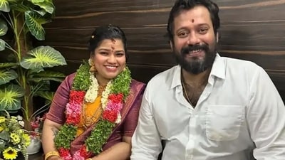 Actor Bala and Kokila spoke to the press about how they're happy together. Actor Bala and Kokila spoke to the press about how they're happy together.