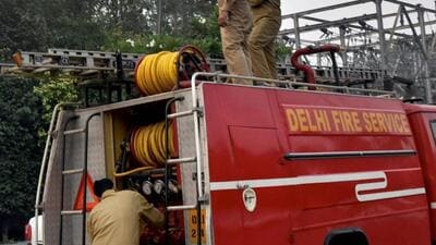 Delhi Fire Services (DFS) chief Atul Garg said the locations where fire tenders, motorcycles, and QRT vans will be positioned from 5pm to midnight on Diwali eve and Diwali were identified as “areas vulnerable to fire incidents” (PTI) Delhi Fire Services (DFS) chief Atul Garg said the locations where fire tenders, motorcycles, and QRT vans will be positioned from 5pm to midnight on Diwali eve and Diwali were identified as “areas vulnerable to fire incidents” (PTI)