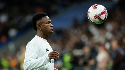 Real Madrid's Vinicius Junior will reportedly skip the Ballon d'Or ceremony. (AFP) Real Madrid's Vinicius Junior will reportedly skip the Ballon d'Or ceremony. (AFP)