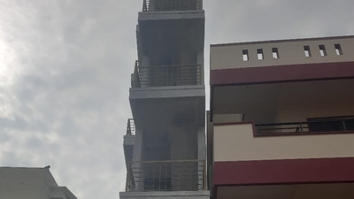 The social media jokingly called the structure in Bengaluru a competition to Dubai’s Burj Khalifa. (X/Maheshbr4u)