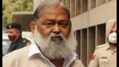 Haryana minister Anil Vij.