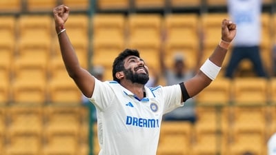 Jasprit Bumrah is sitting at the top of the ICC bowling rankings in red-ball format at the moment. (PTI) Jasprit Bumrah is sitting at the top of the ICC bowling rankings in red-ball format at the moment. (PTI)