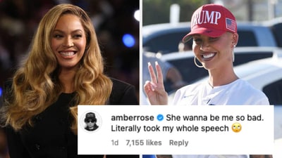 Amber Rose trolled Beyonce after she addressed the crowd at Kamala Harris' election campaign rally in Houston, where she officially endorsed the Democratic presidential candidate to become the next US president. Amber Rose trolled Beyonce after she addressed the crowd at Kamala Harris' election campaign rally in Houston, where she officially endorsed the Democratic presidential candidate to become the next US president.