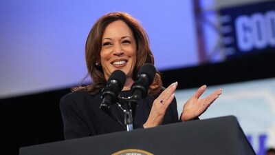 Kamala Harris trolled for unveiling ‘pathetic’ new accent at Philadelphia event (Photo by Andrew Harnik / GETTY IMAGES NORTH AMERICA / Getty Images via AFP) (Getty Images via AFP) Kamala Harris trolled for unveiling ‘pathetic’ new accent at Philadelphia event (Photo by Andrew Harnik / GETTY IMAGES NORTH AMERICA / Getty Images via AFP) (Getty Images via AFP)