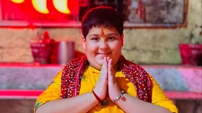 Abhinav Arora, 10, has nearly a million followers on Instagram, where he describes himself as India's youngest spiritual orator. (Instagram/@abhinavaroraofficial) Abhinav Arora, 10, has nearly a million followers on Instagram, where he describes himself as India's youngest spiritual orator. (Instagram/@abhinavaroraofficial)