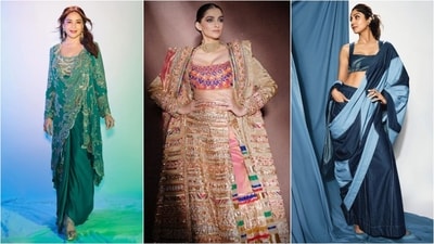 Blend tradition with modern trends this Diwali with these stylish outfit ideas. (Instagram) Blend tradition with modern trends this Diwali with these stylish outfit ideas. (Instagram)