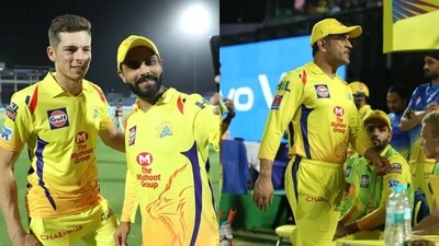 Mitchell Santner and Ravindra Jadeja finished off a remarkable run chase for CSK against RR in IPL 2019 (BCCI) Mitchell Santner and Ravindra Jadeja finished off a remarkable run chase for CSK against RR in IPL 2019 (BCCI)