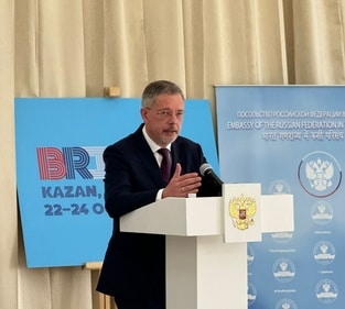 Russian envoy Denis Alipov said Moscow sees India and China as the “main economic drivers” in this region Russian envoy Denis Alipov said Moscow sees India and China as the “main economic drivers” in this region
