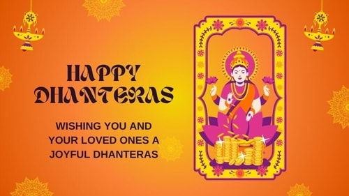 Happy Dhanteras to all. Happy Dhanteras to all.