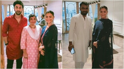 Alia Bhatt celebrated Diwali with Ranbir Kapoor in 2020. Alia Bhatt celebrated Diwali with Ranbir Kapoor in 2020.