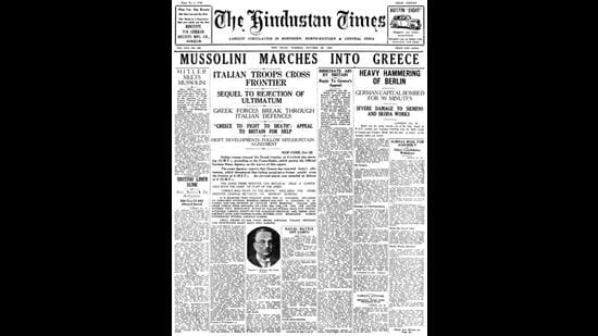 HT This Day: October 29, 1940 -- Mussolini marches into Greece (HT)