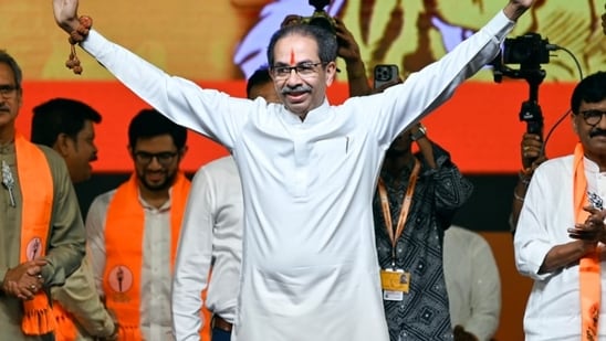 Uddhav Thackeray's reticence in handing out tickets to Muslims has angered MLA Yusuf Abrahani. HT Photo