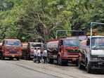 The Whitefield police have tracked the tanker driver and detained him