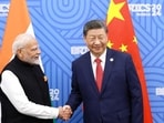 Chinese President Xi Jinping and Indian Prime Minister Narendra Modi meet on the sidelines of the BRICS summit in Kazan, Russia on October 23, 2024. (REUTERS) Chinese President Xi Jinping and Indian Prime Minister Narendra Modi meet on the sidelines of the BRICS summit in Kazan, Russia on October 23, 2024. (REUTERS)