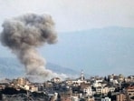Smoke rises following an Israeli air strike on Khiam in southern Lebanon on October 29, 2024. (Photo by AFP) Smoke rises following an Israeli air strike on Khiam in southern Lebanon on October 29, 2024. (Photo by AFP)