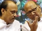 File Photo: Ajit Pawar (left) and Sharad Pawar. File Photo: Ajit Pawar (left) and Sharad Pawar.