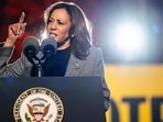 Kamala Harris' awkward request makes crowd go silent at Michigan rally (Photo by Brandon Bell / GETTY IMAGES NORTH AMERICA / Getty Images via AFP) Kamala Harris' awkward request makes crowd go silent at Michigan rally (Photo by Brandon Bell / GETTY IMAGES NORTH AMERICA / Getty Images via AFP)