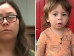 Georgia mom Leilani Simon (L) sobs after being found guilty of 20-month-old son Quinton Simon's (R) murder (COURT TV screenshot/YouTube, FBI Atlanta) Georgia mom Leilani Simon (L) sobs after being found guilty of 20-month-old son Quinton Simon's (R) murder (COURT TV screenshot/YouTube, FBI Atlanta)