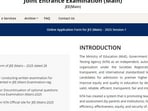 JEE Main 2025 session 1 registration begins (jeemain.nta.nic.in, screenshot) JEE Main 2025 session 1 registration begins (jeemain.nta.nic.in, screenshot)