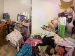 Users shared videos of the TikToker asking for money so she could afford to have "as many babies as I want". Users shared videos of the TikToker asking for money so she could afford to have "as many babies as I want".