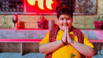 Abhinav Arora, 10, has nearly a million followers on Instagram. He describes himself as India's youngest spiritual orator. (Instagram/@abhinavaroraofficial) Abhinav Arora, 10, has nearly a million followers on Instagram. He describes himself as India's youngest spiritual orator. (Instagram/@abhinavaroraofficial)