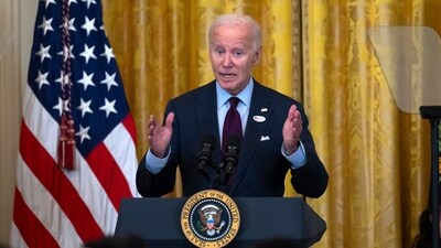 President Joe Biden speaks at a reception celebrating Diwali (AP) President Joe Biden speaks at a reception celebrating Diwali (AP)
