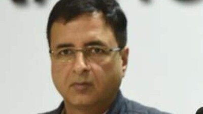 Congress leader Randeep Surjewala (HT file) Congress leader Randeep Surjewala (HT file)