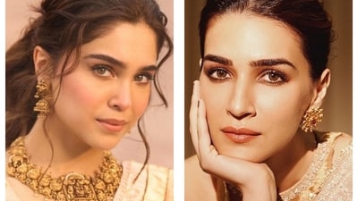 Temple jewellery and floral pattern in gold is a hit this season (Photo: Instagram) Temple jewellery and floral pattern in gold is a hit this season (Photo: Instagram)