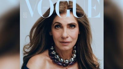 Dimple Kapadia is the cover star of Vogue's new issue. (Instagram/@vogueindia) Dimple Kapadia is the cover star of Vogue's new issue. (Instagram/@vogueindia)