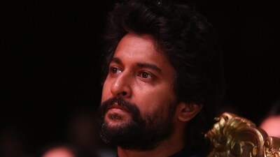 Nani was also present at the ceremony. The actor was last seen in Saripodhaa Sanivaaram. 