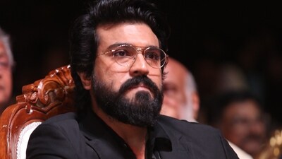 Ram Charan was also present at the award ceremony. The actor will be seen next in Game Changer. 