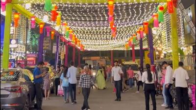 In bustling sectors known for their vibrant foot traffic, some shop owners said they were concerned about a noticeable dip in visitors. (HT Photo) In bustling sectors known for their vibrant foot traffic, some shop owners said they were concerned about a noticeable dip in visitors. (HT Photo)