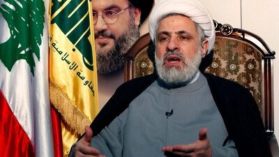New Hezbollah chief Sheik Naim Kassem, (AP Photo/Hussein Malla, File) (AP) New Hezbollah chief Sheik Naim Kassem, (AP Photo/Hussein Malla, File) (AP)