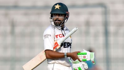 Pakistan's Babar Azam (AP) Pakistan's Babar Azam (AP)