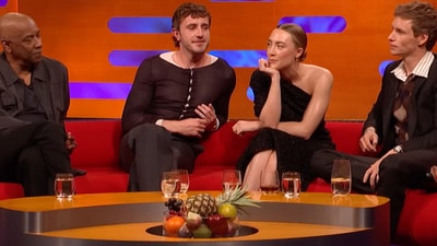 Denzel Washington, Paul Mescal, Saoirse Ronan and Eddie Redmayne were on The Graham Norton Show. Denzel Washington, Paul Mescal, Saoirse Ronan and Eddie Redmayne were on The Graham Norton Show.