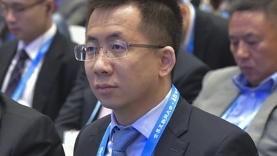 Zhang Yiming, founder of ByteDance attends the opening ceremony of the 5th World Internet Conference in Wuzhen in east China’s Zhejiang province on Nov. 7, 2018. (Chinatopix Via AP) Zhang Yiming, founder of ByteDance attends the opening ceremony of the 5th World Internet Conference in Wuzhen in east China’s Zhejiang province on Nov. 7, 2018. (Chinatopix Via AP)