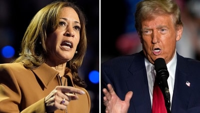 Democratic presidential nominee Vice President Kamala Harris is up against Republican presidential nominee former President Donald Trump. (AP) Democratic presidential nominee Vice President Kamala Harris is up against Republican presidential nominee former President Donald Trump. (AP)
