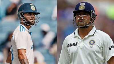 Virat Kohli vs Sachin Tendulkar: Which cricketer has gone through a worse slump in form (PTI-Getty) Virat Kohli vs Sachin Tendulkar: Which cricketer has gone through a worse slump in form (PTI-Getty)
