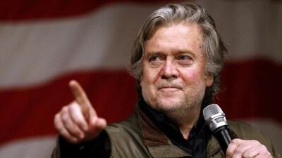 Former White House chief strategist Steve Bannon (Reuters)
