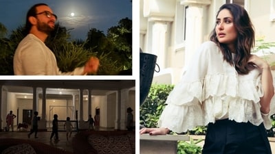 Kareena Kapoor recently posted her vacation photo dump with Saif, Taimur and Jeh. Kareena Kapoor recently posted her vacation photo dump with Saif, Taimur and Jeh.