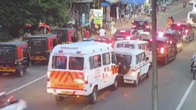 Kerala CM Pinarayi Vijayan's convoy met with an accident on Monday evening in Thiruvananthapuram (PTI) Kerala CM Pinarayi Vijayan's convoy met with an accident on Monday evening in Thiruvananthapuram (PTI)