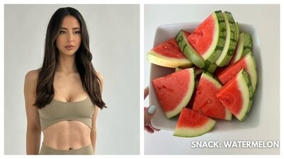 Laura Dennison has shared her meal plan for travelling. (Instagram/ Laura Dennison) Laura Dennison has shared her meal plan for travelling. (Instagram/ Laura Dennison)
