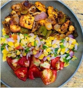 grilled paneer tikka salad grilled paneer tikka salad