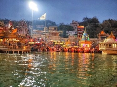 Haridwar is a popular spot to celebrate Diwali in the lap of religious fervour (instagram) Haridwar is a popular spot to celebrate Diwali in the lap of religious fervour (instagram)