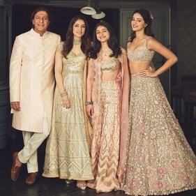 Bhavna Pandey with her family Bhavna Pandey with her family