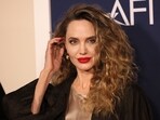 Angelina Jolie attends the premiere of her film Maria at the TCL Chinese Theatres in Hollywood on October 26. (Photo by ETIENNE LAURENT / AFP)