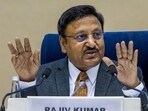 Chief election commissioner Rajiv Kumar. (PTI)