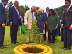 King Charles and Camilla during a past visit to Soukya in Bengaluru. King Charles and Camilla during a past visit to Soukya in Bengaluru.